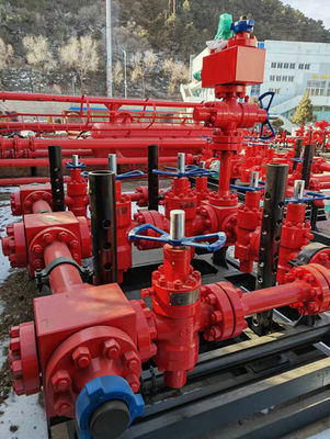 2 9/16 ইঞ্চি -3000psi চোক কিল ম্যানিফোল্ড API 16C স্পেসিফিকেশন