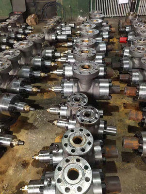 9 ইঞ্চি চোক কিল ম্যানিফোল্ড অ্যাডজাস্টেবল ওয়েলহেড শ্বাসরোধকারী ভালভ সহ