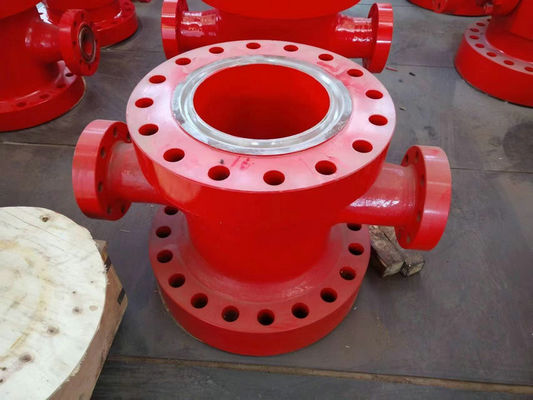 3000 Psi লাল কেসিং স্পুল ক্রস কাদা উচ্চ চাপ তুরপুন জন্য