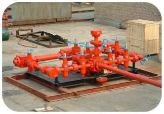 3 1/8 ইঞ্চি -3000psi চোক কিল ম্যানিফোল্ড অয়েলফিল্ড ইউজ ওয়েলহেড