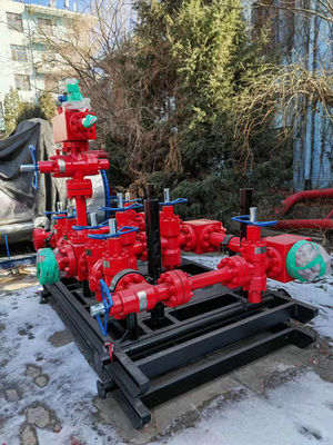 পেট্রোলিয়াম সরঞ্জামের জন্য 3000psi চোক ম্যানিফোল্ড যন্ত্রাংশ চোক এবং মেনিফোল্ড হত্যা
