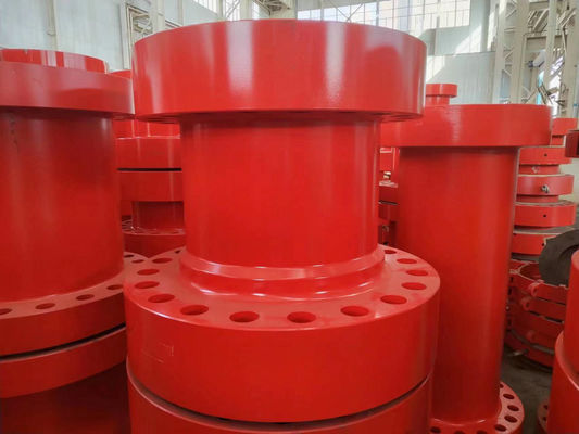 API 6A ডাবল স্টাডেড অ্যাডাপ্টার সহজ নিরাপদ কাস্ট আয়রন ফ্ল্যাঞ্জ অ্যাডাপ্টার