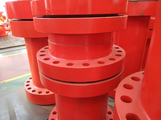 গ্যাস শিল্পে SUS ডাবল স্টাডেড অ্যাডাপ্টার কাস্টম কালার ড্রিলিং স্পুল