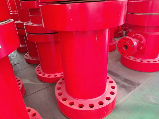 গ্যাস শিল্পে 2000 Psi অ্যাডাপ্টার স্পুল ফ্ল্যাঞ্জ ডাবল স্টাডড