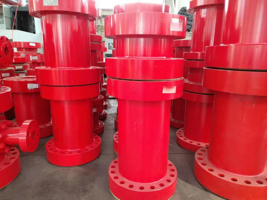 3000 Psi ডাবল স্টাডেড অ্যাডাপ্টার ওয়েলহেড অ্যাডাপ্টার ওয়েল ড্রিলিংয়ের জন্য ফ্ল্যাঞ্জ