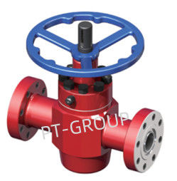 অ্যান্টি-কোরোশন ম্যানুয়াল গেট ভালভ 3 1/8 &quot;5000psi API 6A স্ট্যান্ডার্ড